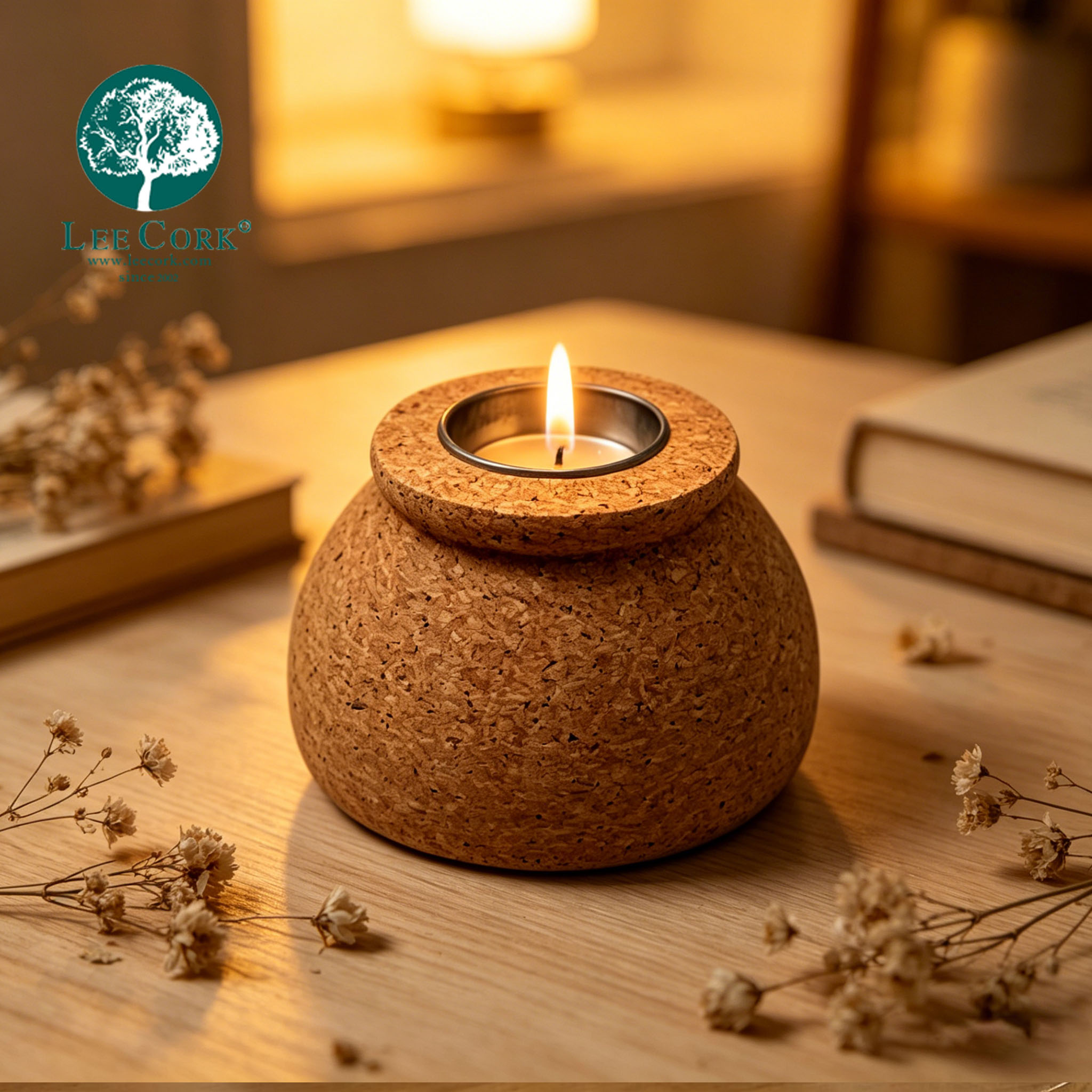 Eco friendly candle holders